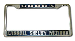 License Plate Frame - Shelby Motors®